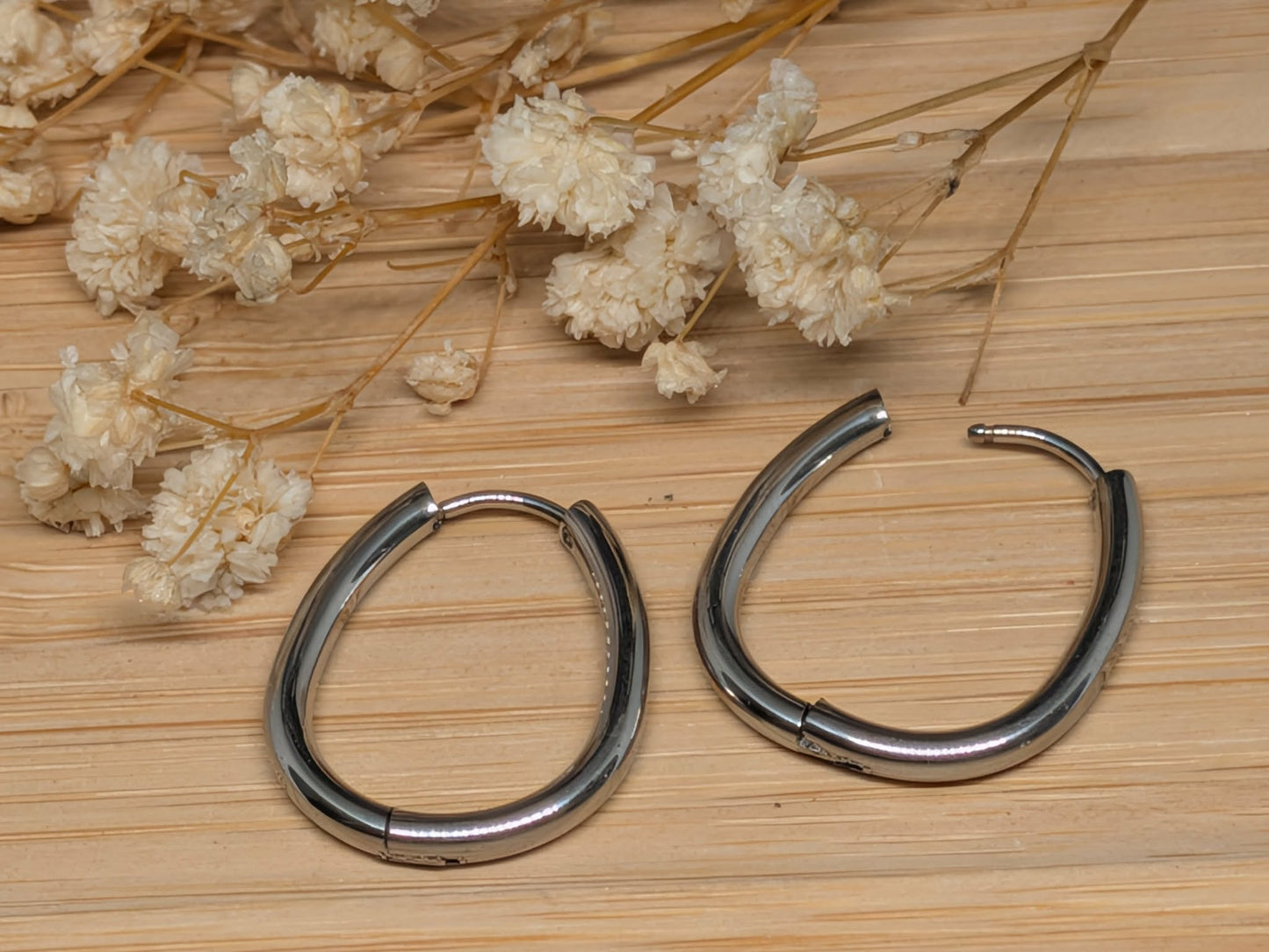 Huggies Argent  | 22 mm