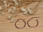 Ronde Fermoir rose | 14 mm