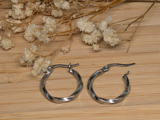 Ronde Torsade Argent | 14 mm