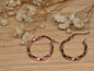 Ronde Torsade rose | 14 mm